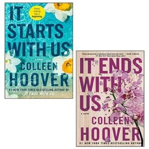 It Ends With Us and It Starts With Us (prequel) book set 🌸💐🌺